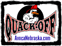 quack off logo a