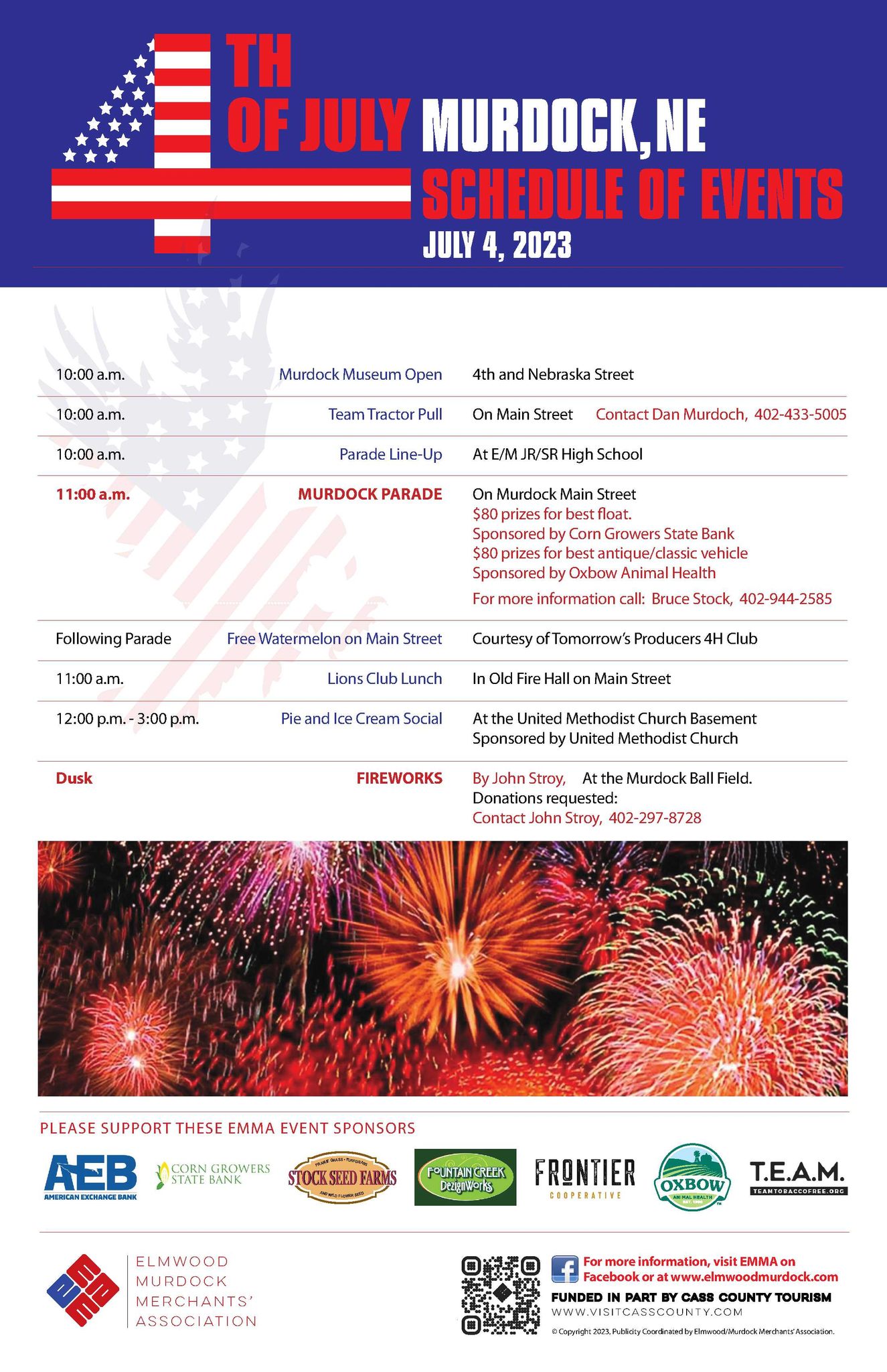 Murdock 4th of July 2023