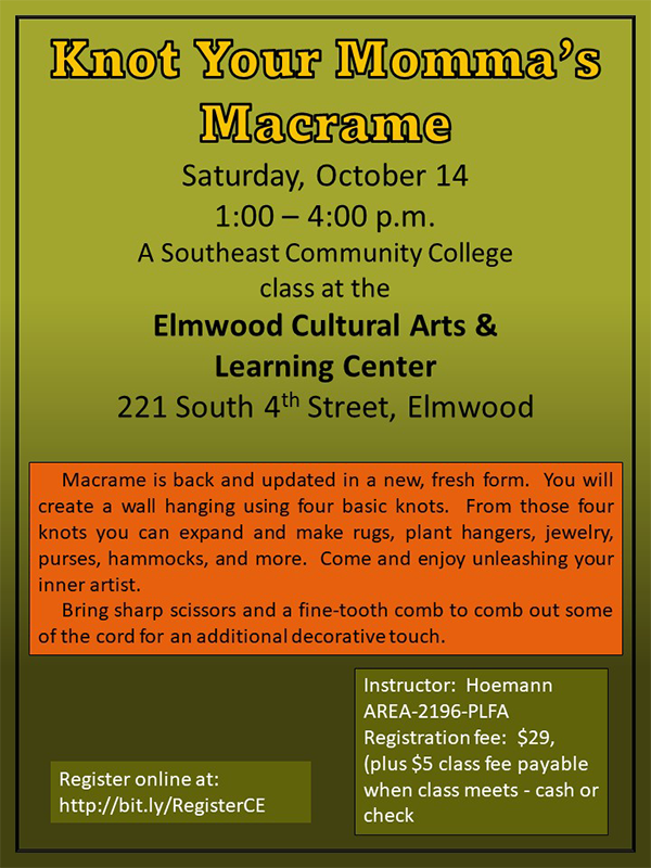 Knot your momas macreme