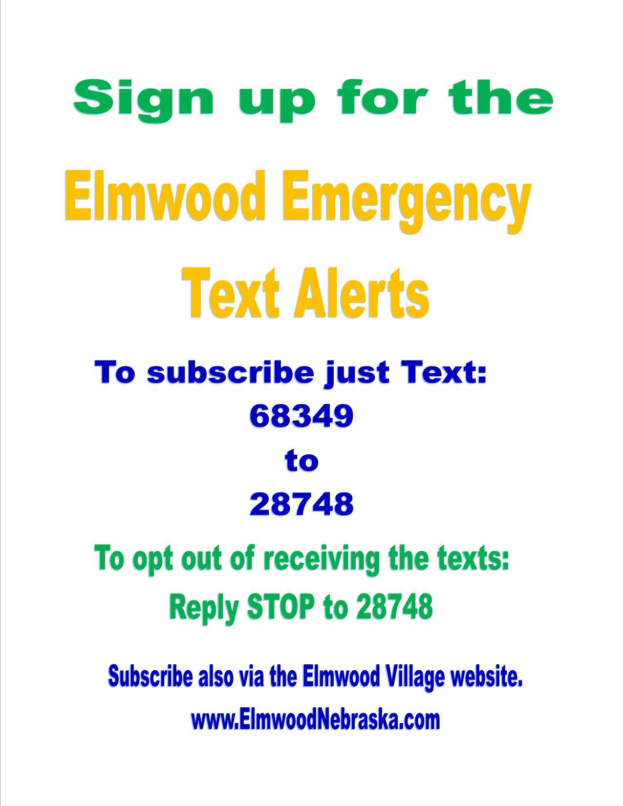 Emergency Text Alerts3
