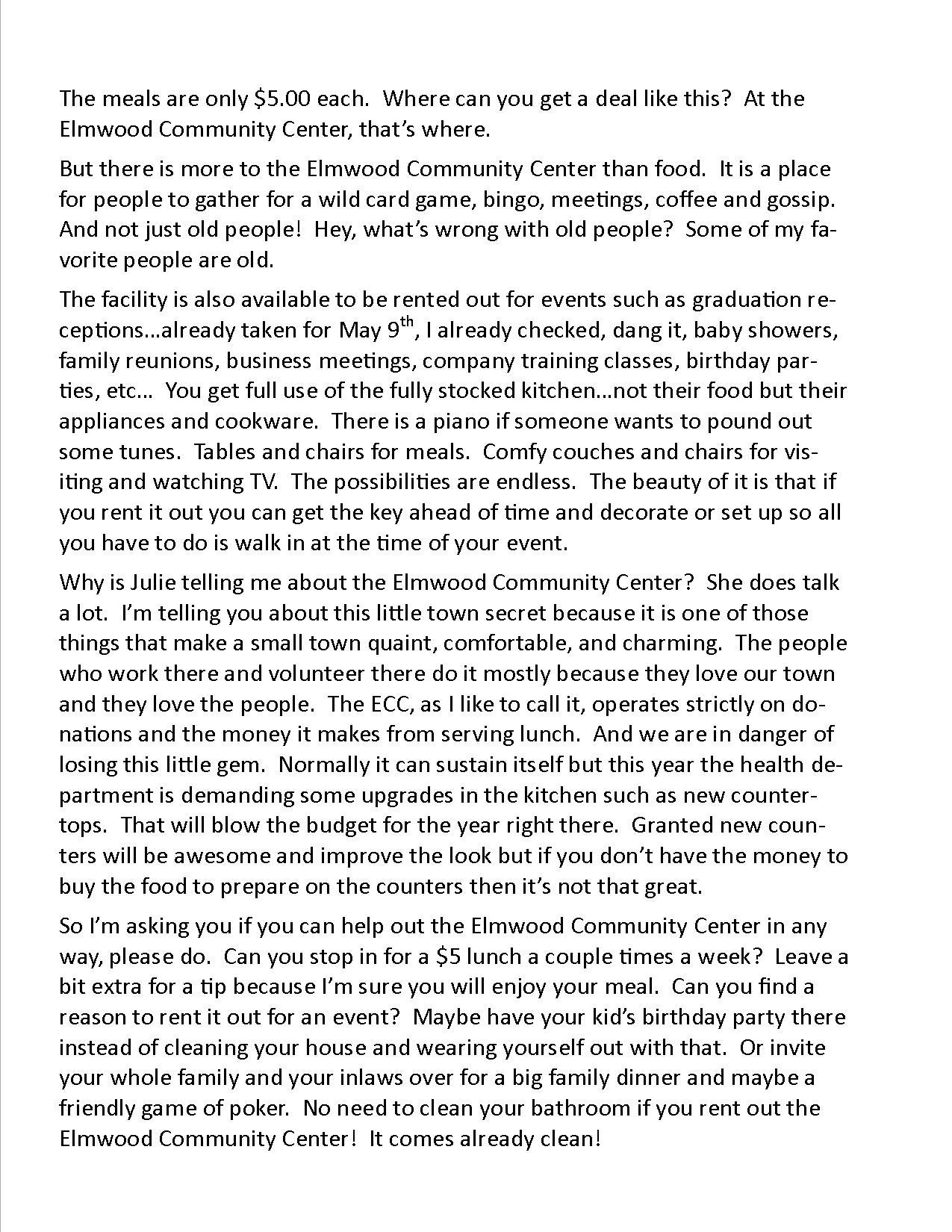 ECC story 2