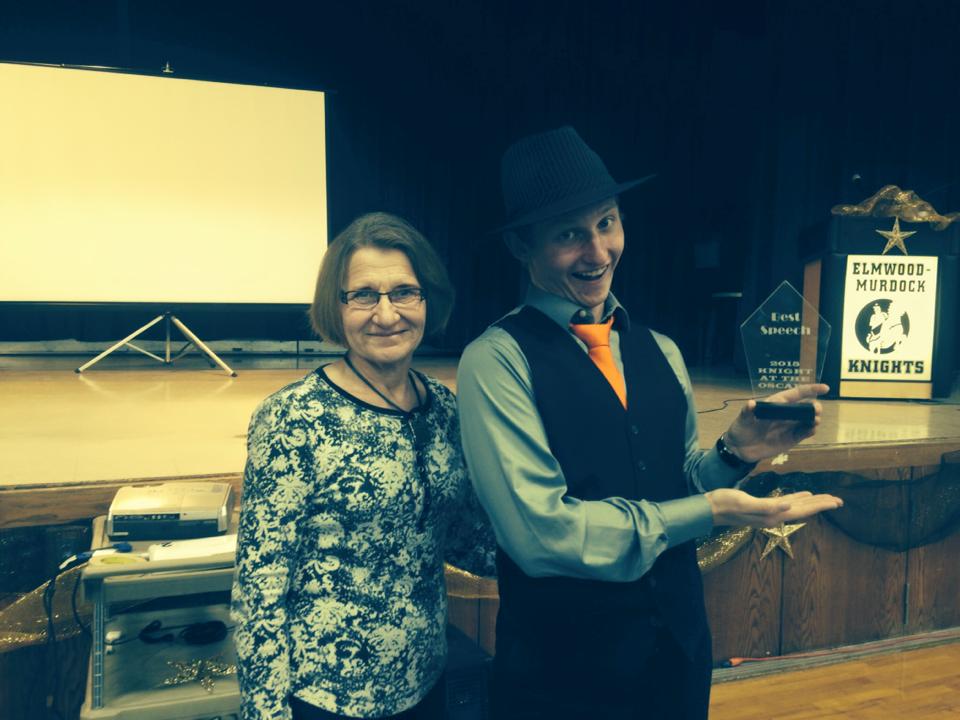 Nick Barkhurst and Marilyn Kerans