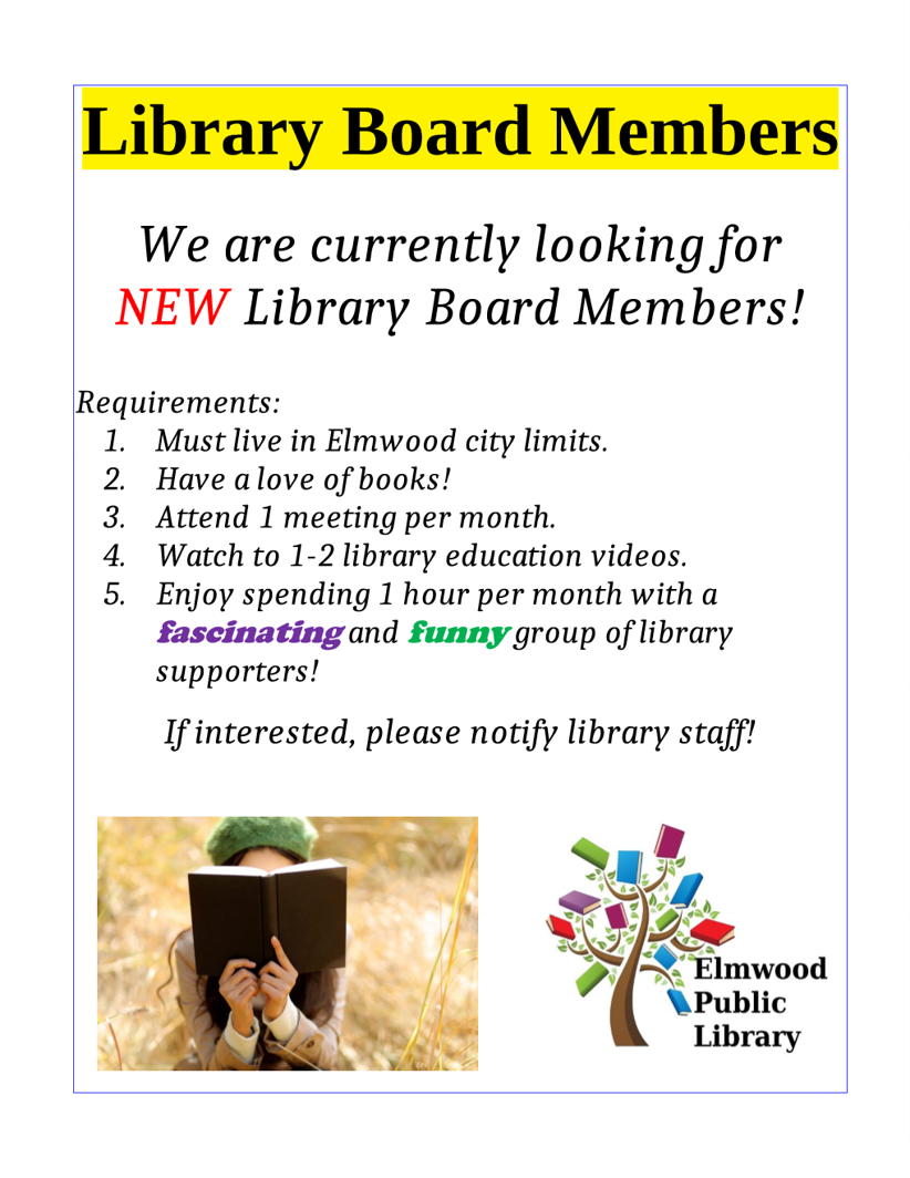 elmwood nebraska board members 2021