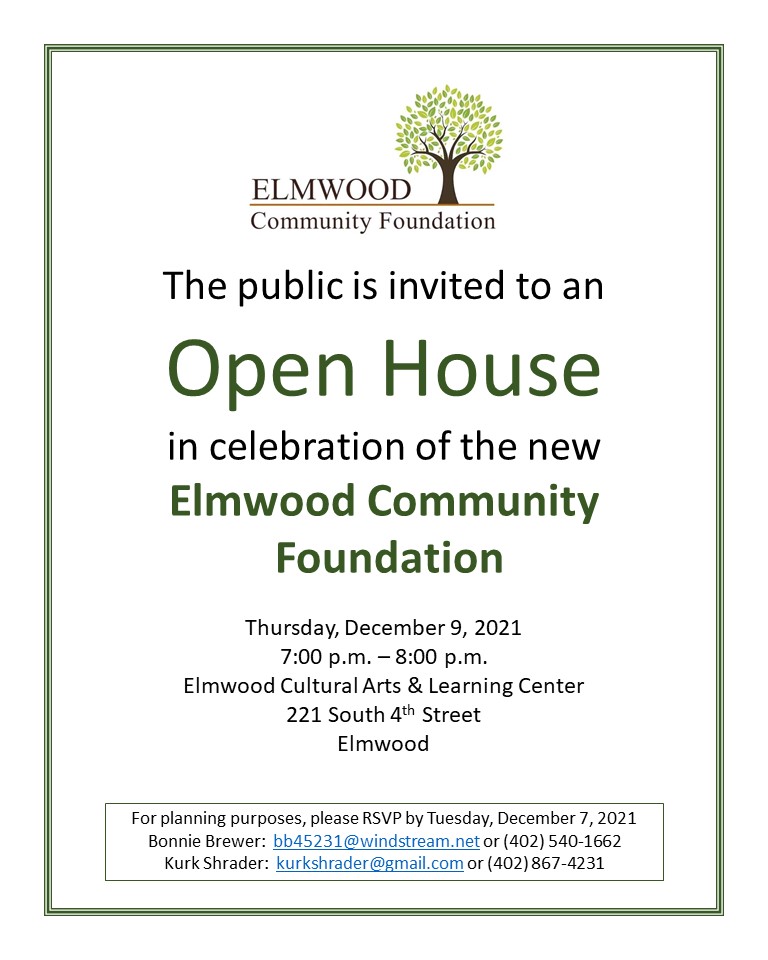 invitation to open house dec 9 2021