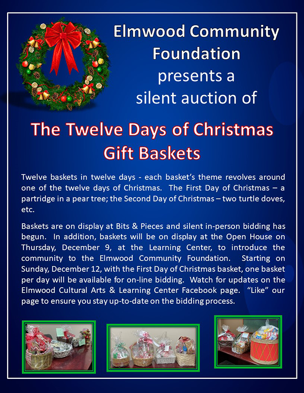 TheTwelveDaysofChristmas flyer for newsletter