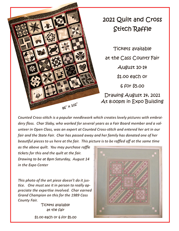2021 Quilt Raffle PosterSM