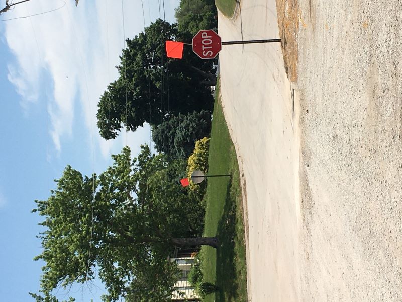 Clymer Stop Sign
