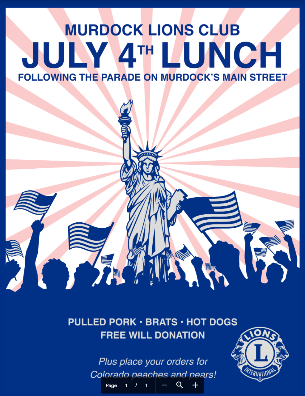 murdock 4th of July lions club
