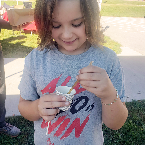 Farmers Market amelia tea honey