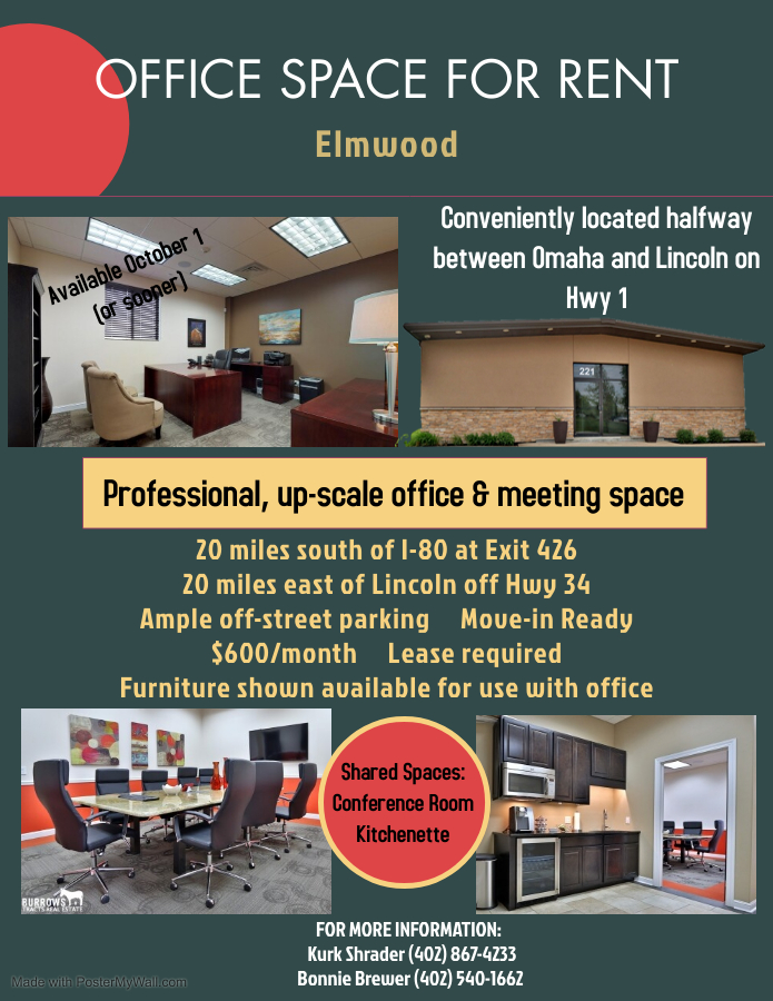 Office for Rent Office 1 Aug 2021