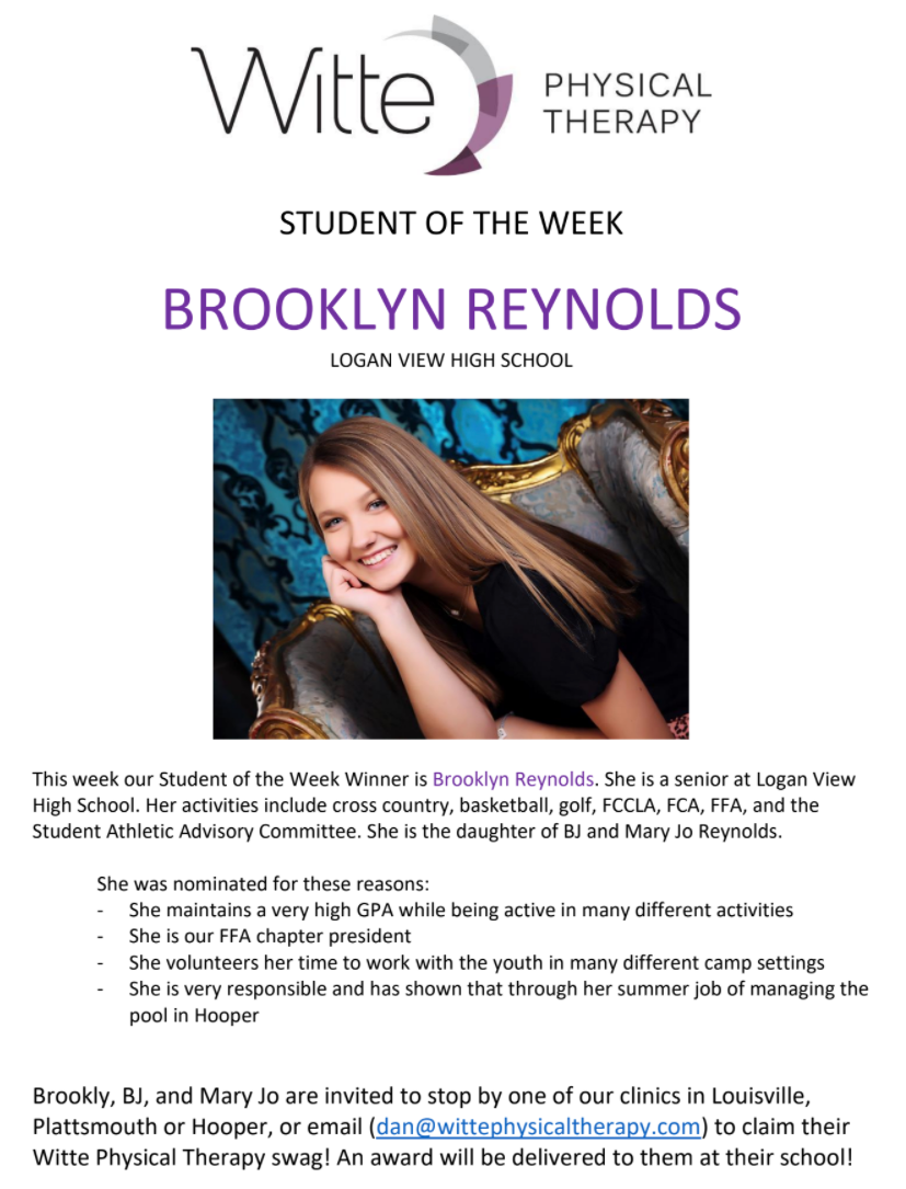 Student of the Month Certificate 4 3