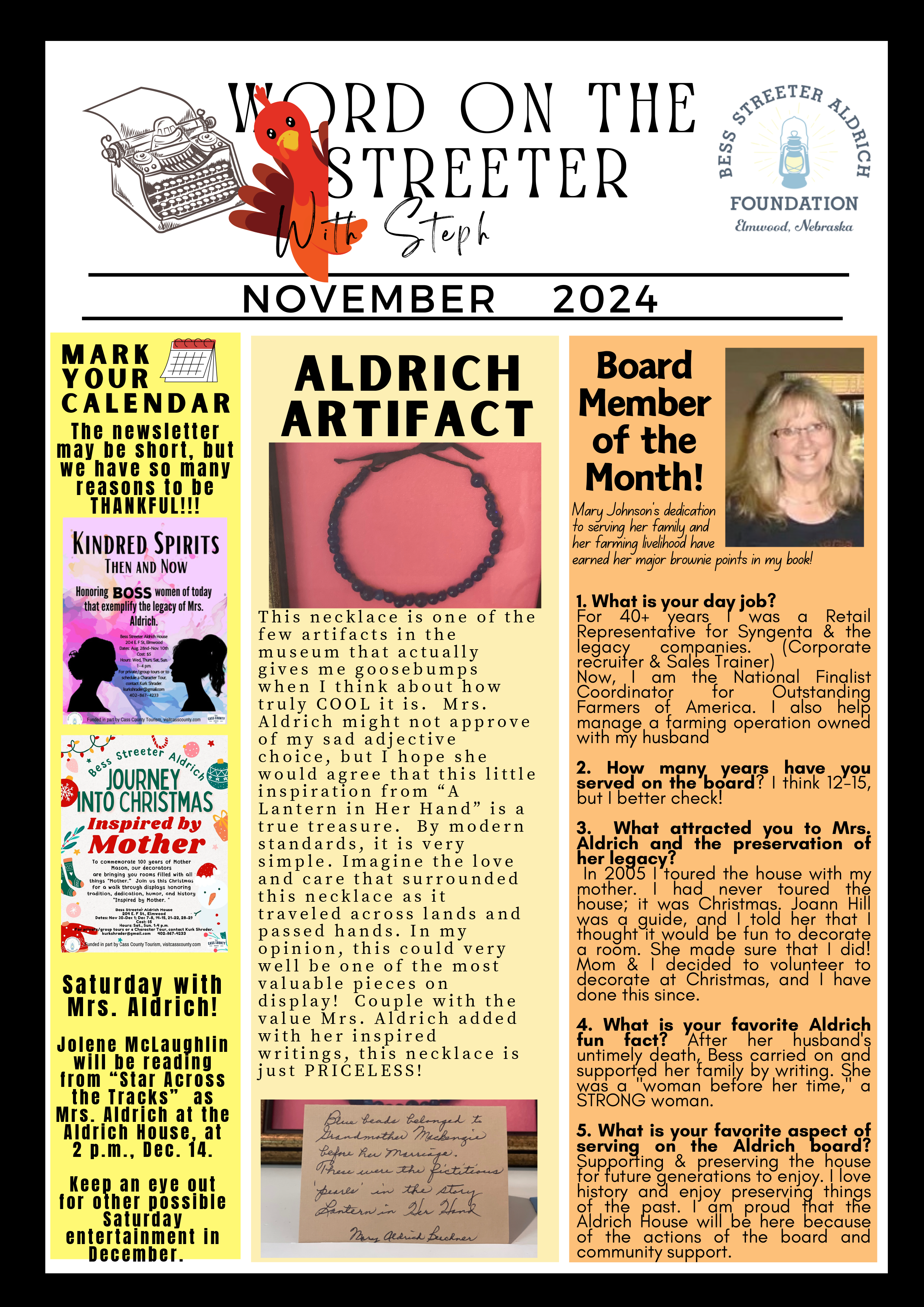 November Streeter 5 1