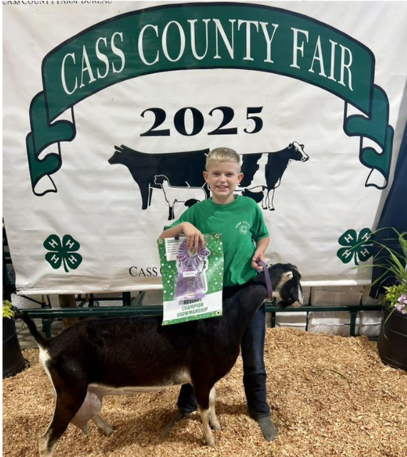 Cass County Fair 2025 Kaden Butler