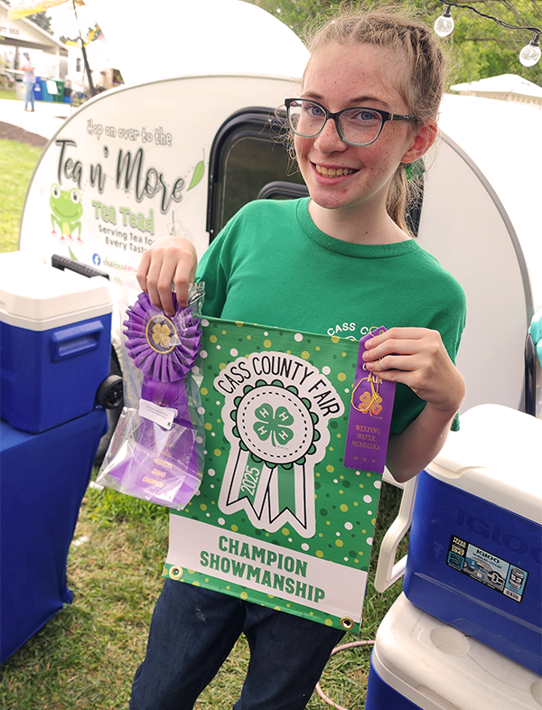 Cass County Fair 2025 Lila Mather