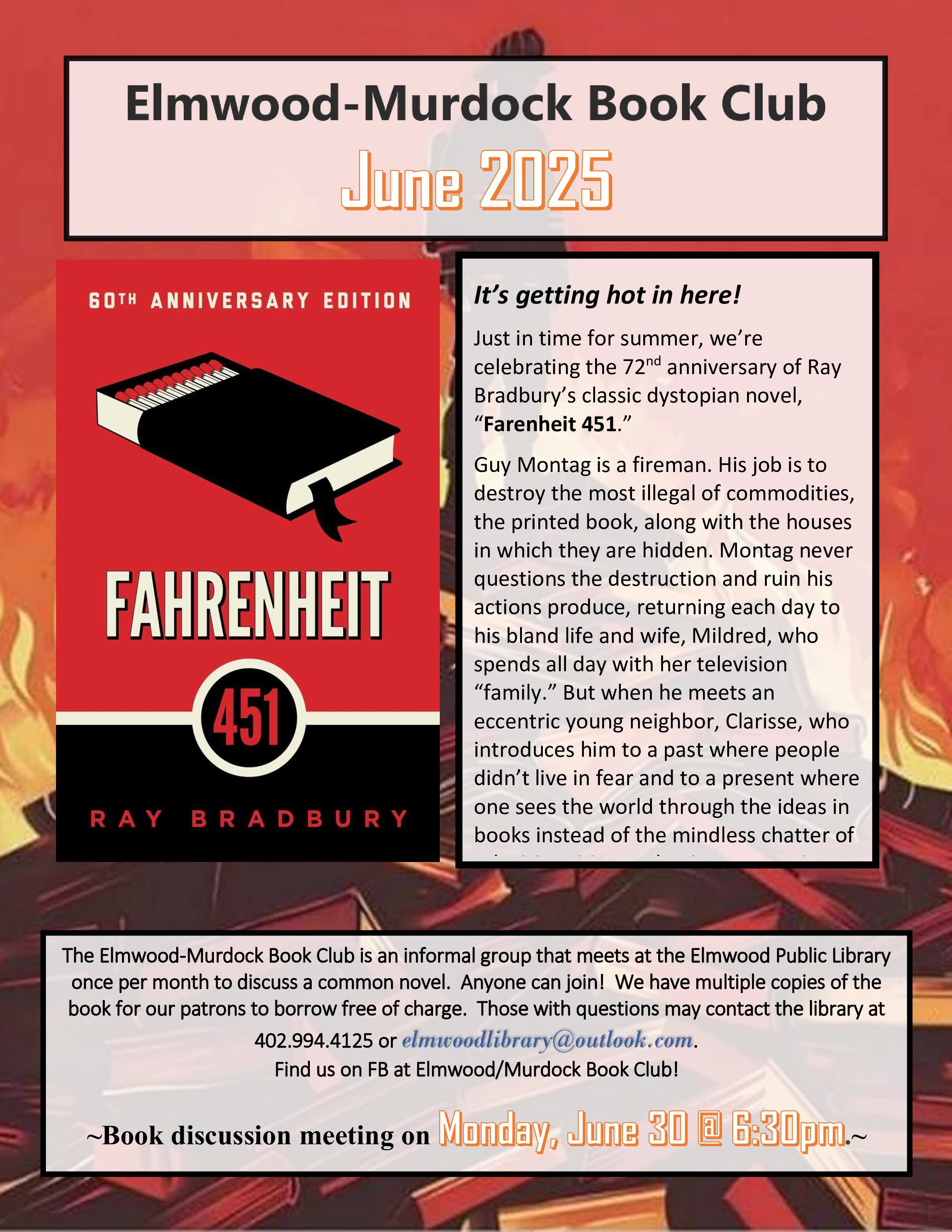 Farenheit 451 poster
