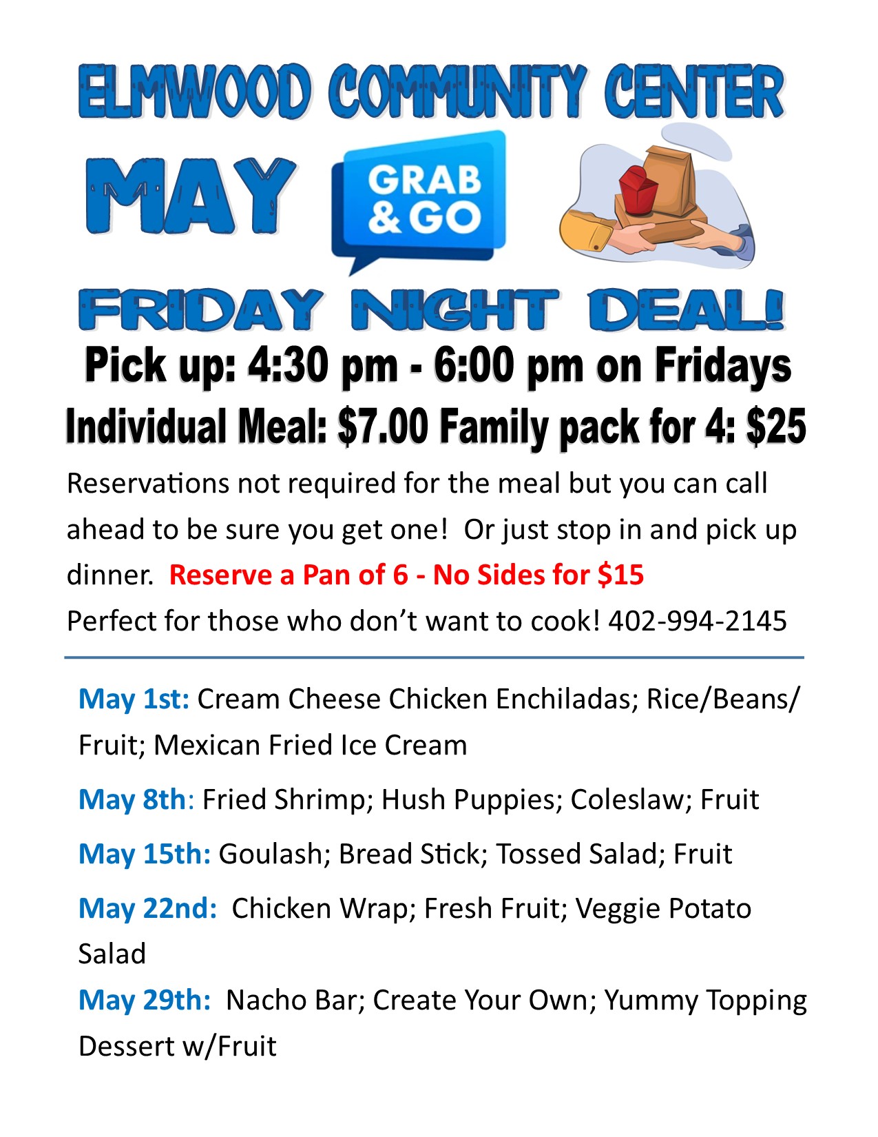 05 2026 Grab and Go Flyer