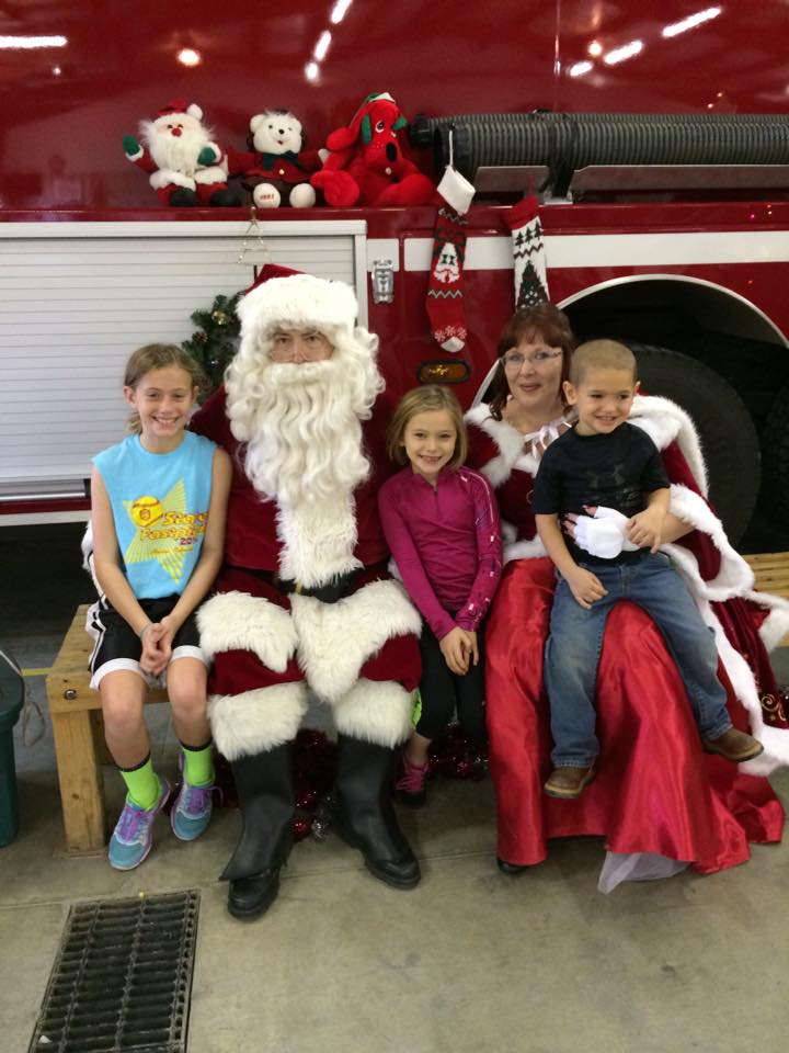 Santa and Campbells