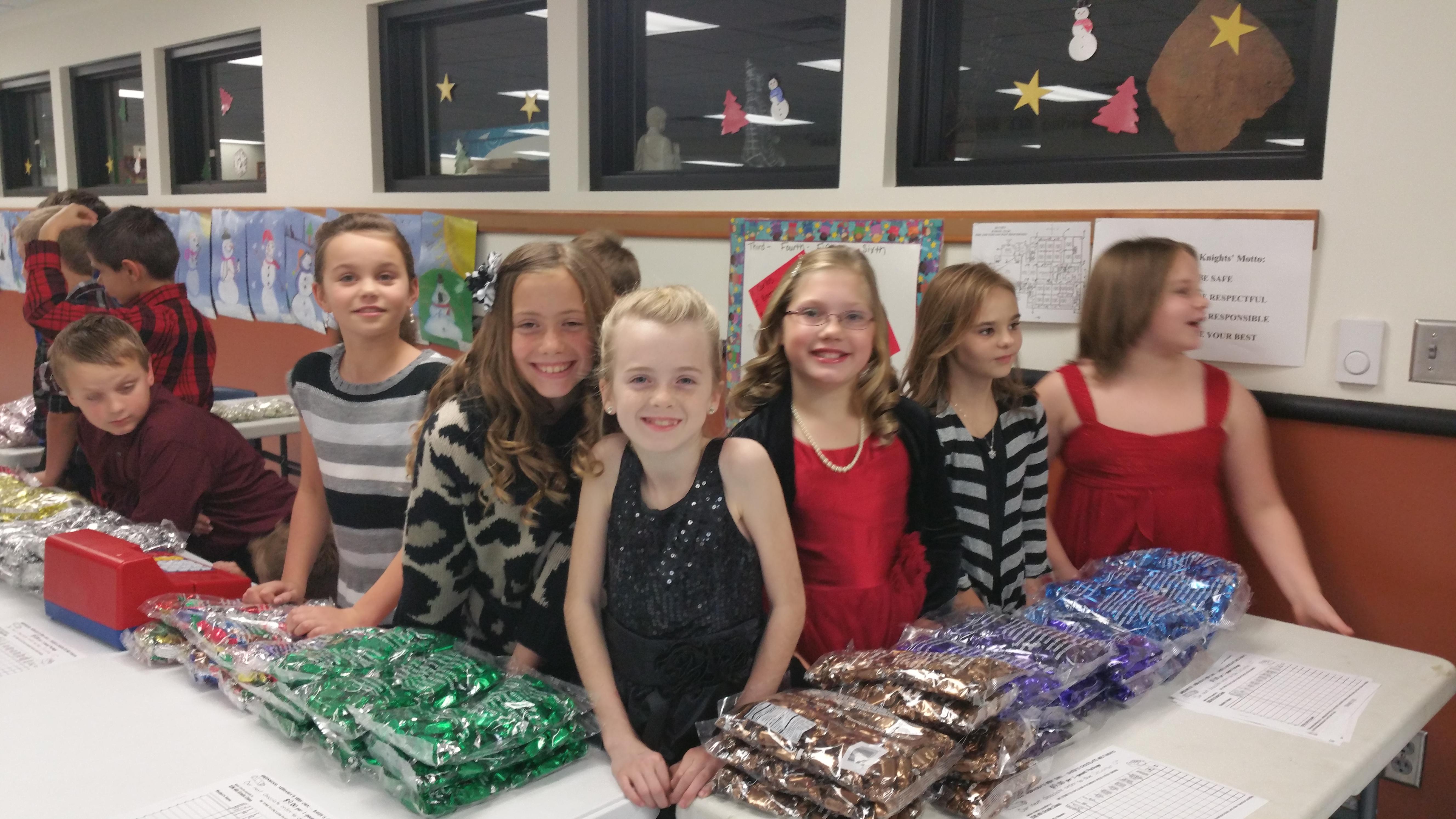Bakers chocolate girls