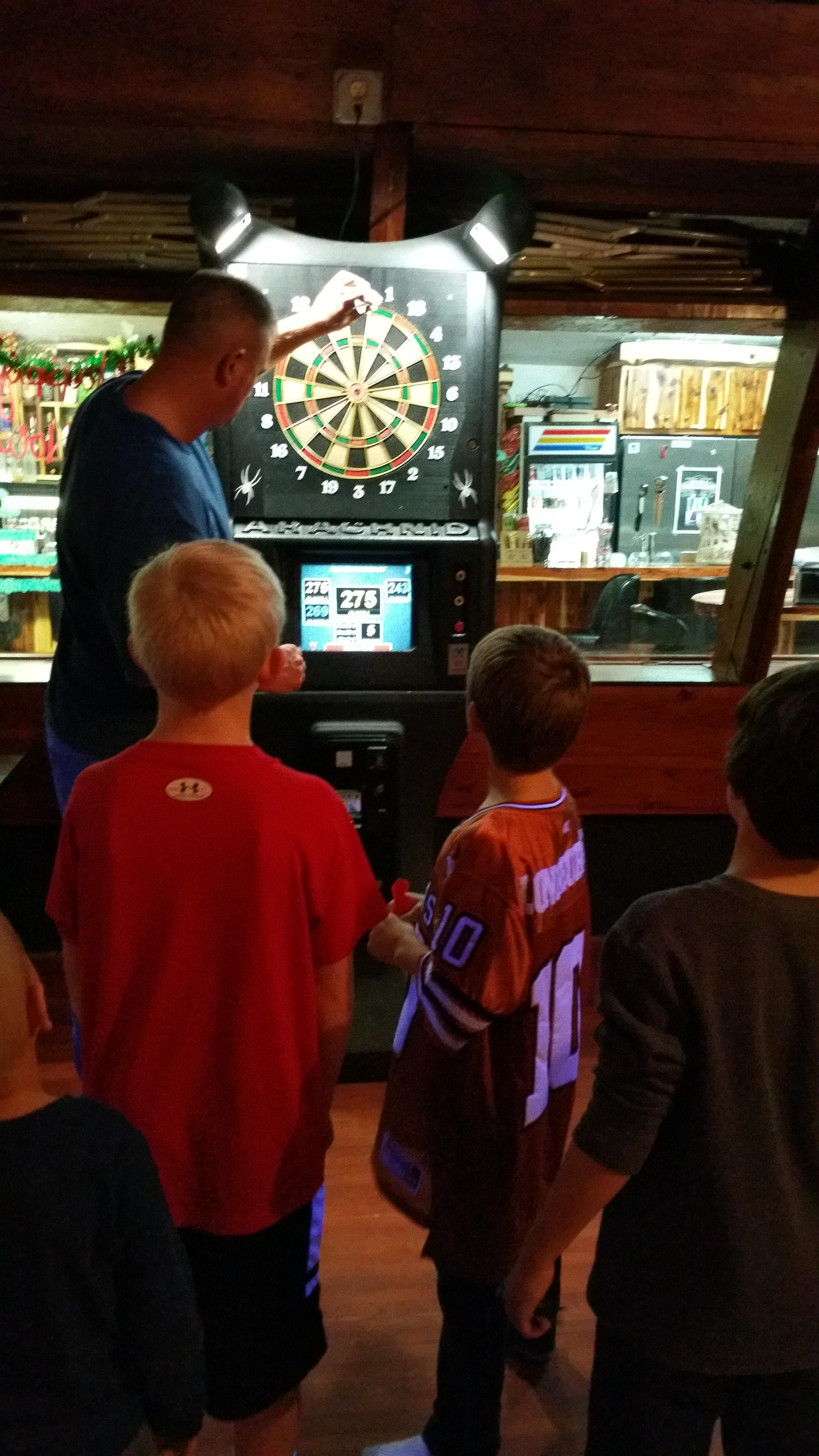 Rink darts