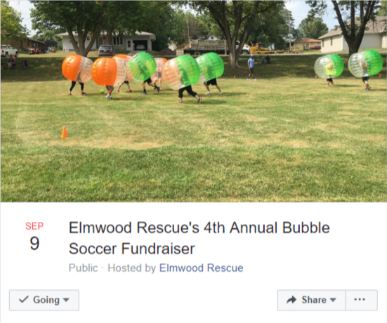 Elmwood BubbleSoceer 2018