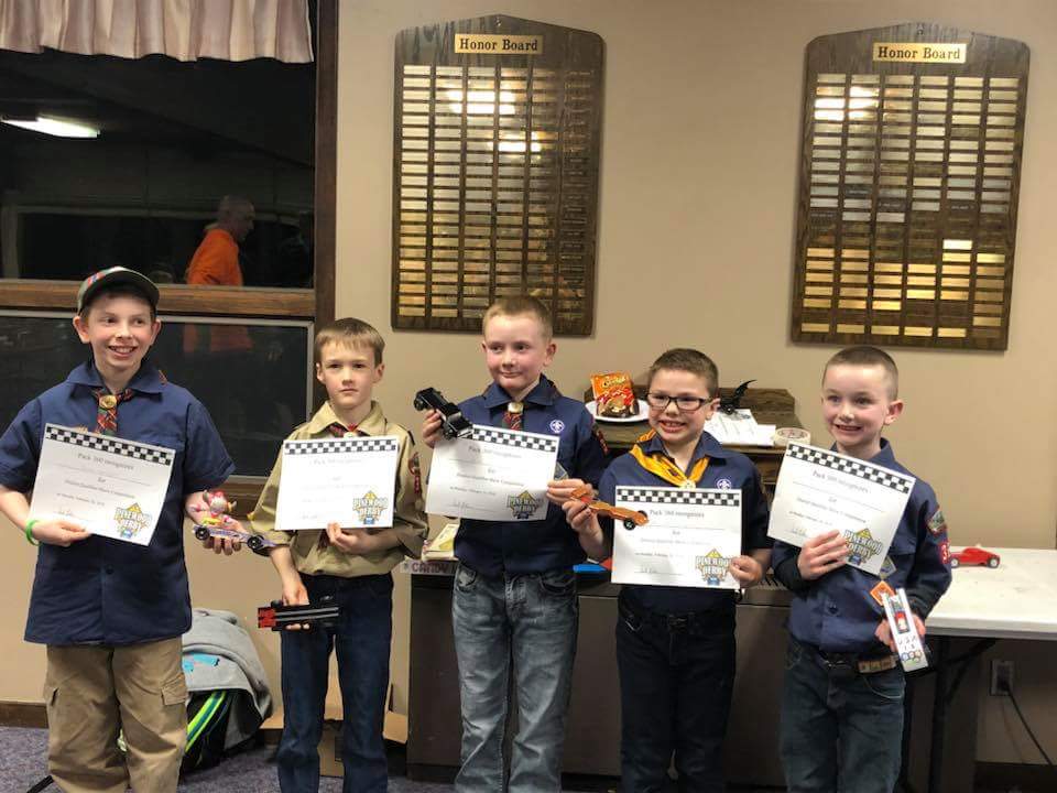 EMScouts PinewoodDerby 2018