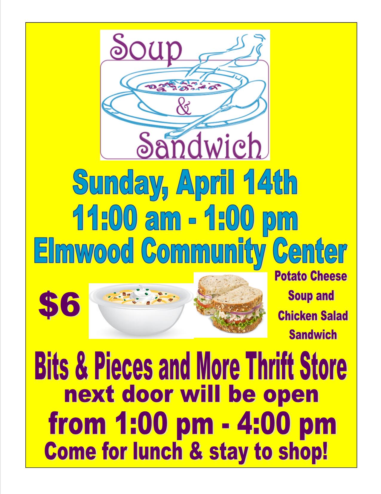 April Soup Sandwich