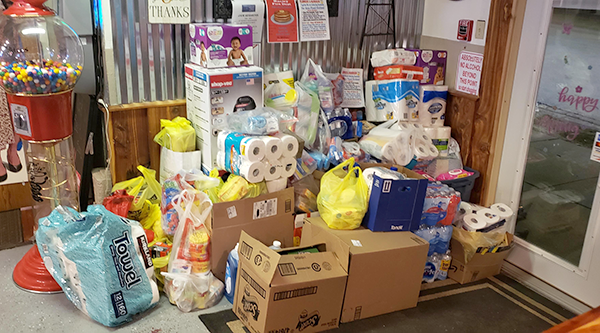 flood collection before