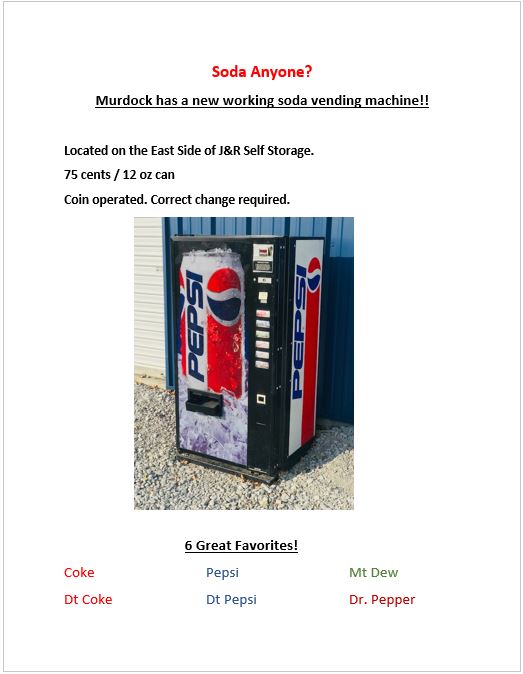 Soda Anyone