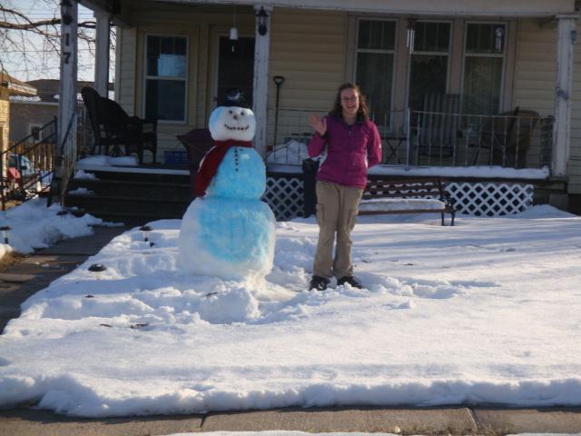 Stacy and_snowman